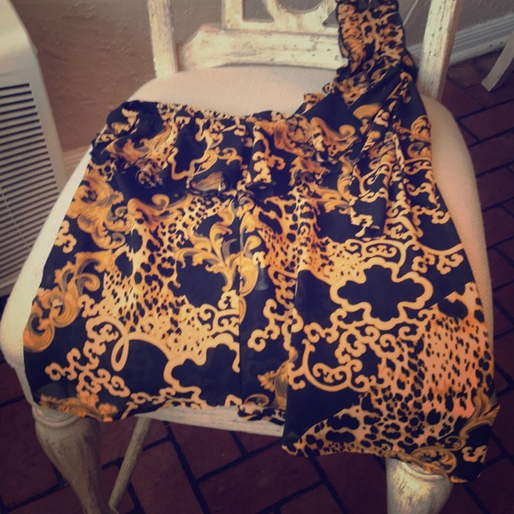 free press Tops - One shoulder ruffle sheer shirt